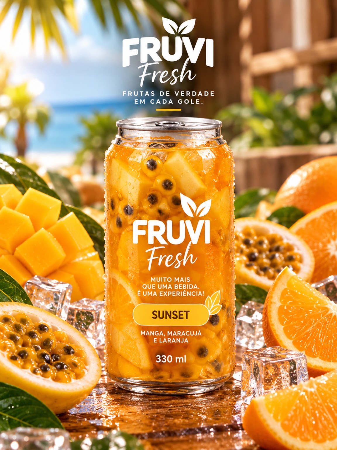 Ingredientes da FRUVI SUNSET